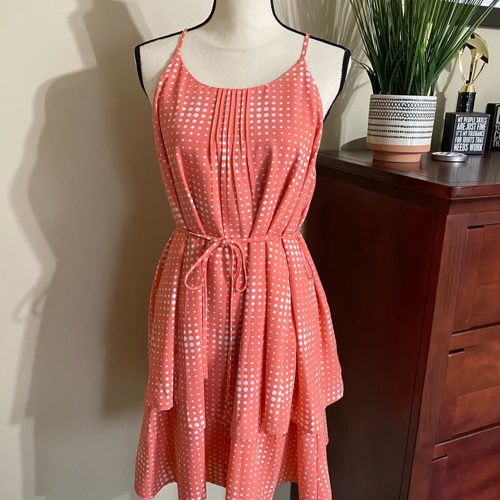 Ruffle Polka Dot Sundress - Elle Size Large
